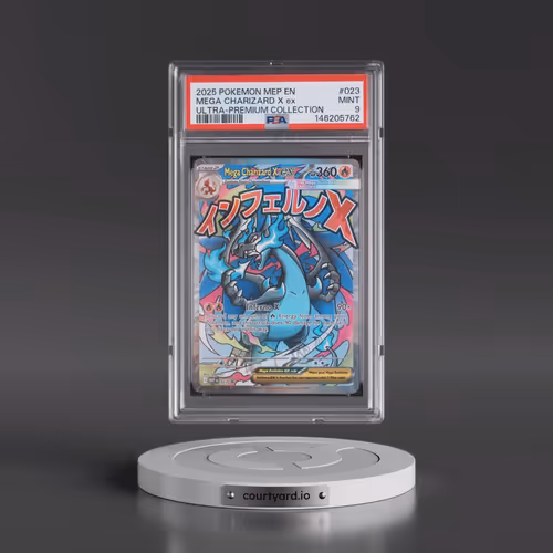 2025 Pokémon Mep EN-Me Black Star Promo #023 Mega Charizard X EX - Holo Mega Charizard X EX Ultra-Pr