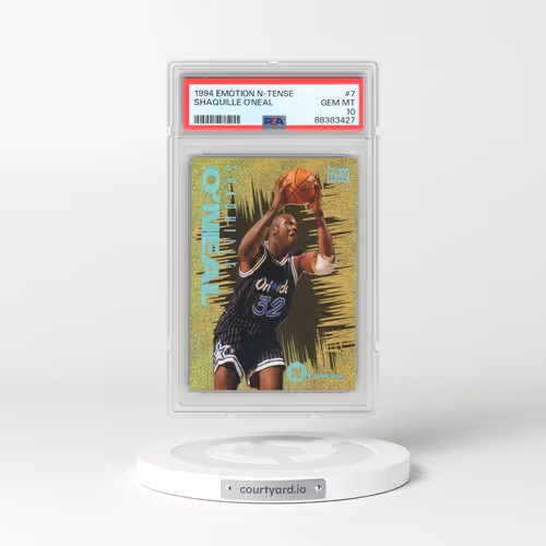 1994 E-Motion N-Tense #7 Shaquille O'Neal (PSA 10 GEM MINT)