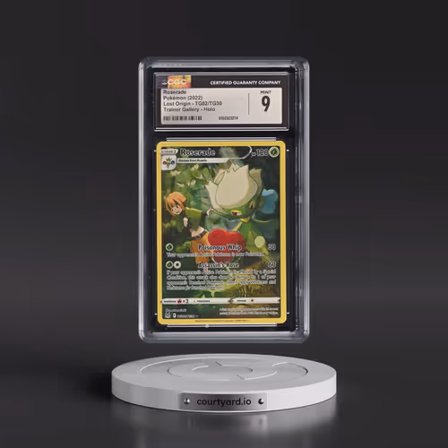 2022 Lost Origin #TG02/TG30 Roserade - Trainer Gallery Holo (CGC 9 MINT)