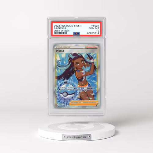 2022 Pokémon Sword & Shield Lost Origin #TG27 Nessa - Full Art (PSA 10 GEM MINT)