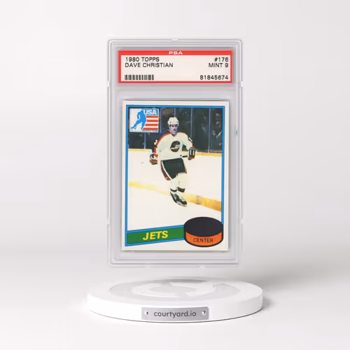1980 Topps #176 Dave Christian (PSA 9 MINT)