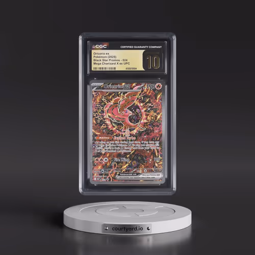 2025 Black Star Promos - Mega Evolution MEP EN #024 Oricorio ex - Mega Charizard X ex Ultra Premium