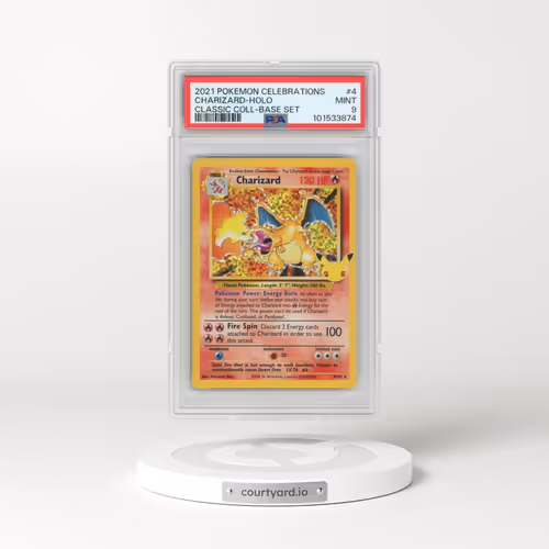 2021 Pokémon Celebrations Classic Collection #4 Charizard - Holo (PSA 9 MINT)