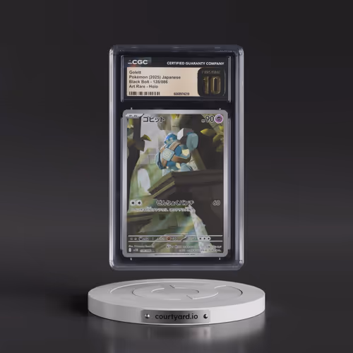 2025 Black Bolt - sv11B #128/086 Golett - Art Rare Holo (CGC 10 PRISTINE)