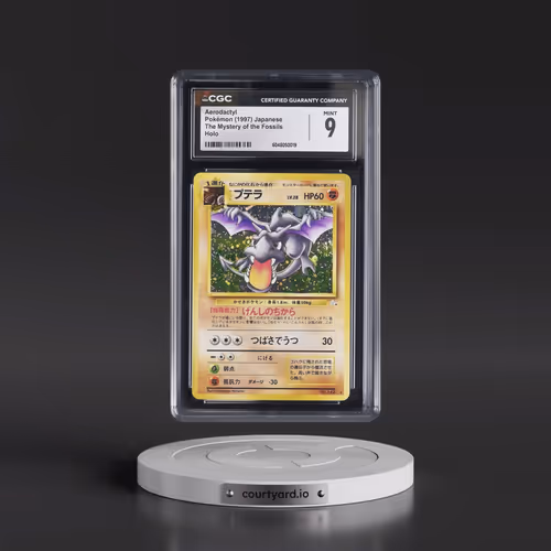 1997 The Mystery of the Fossils Aerodactyl - Holo (CGC 9 MINT)