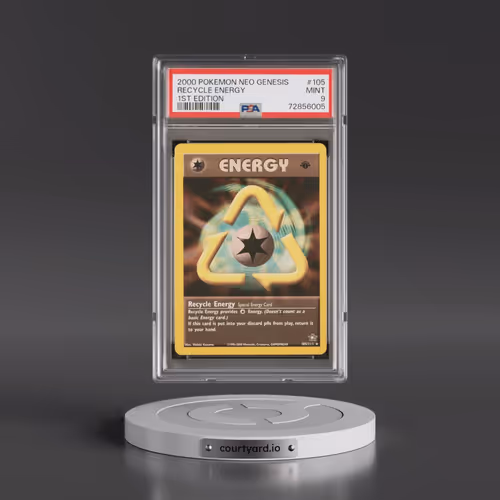 2000 Pokémon Neo Genesis #105 Recycle Energy - 1st Edition (PSA 9 MINT)