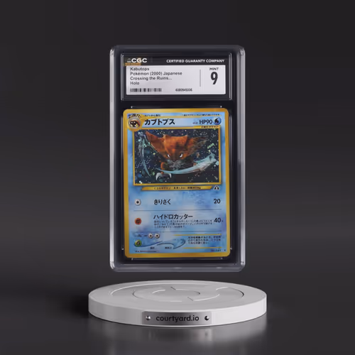 2000 Crossing the Ruins... Kabutops - Holo (CGC 9 MINT)