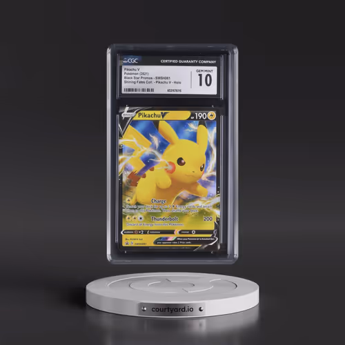 2017 Black Star Promos - Sword & Shield #SWSH061 Pikachu V - Shining Fates Pikachu V Collection (Hol