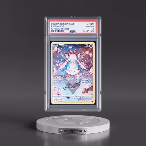 2023 Pokémon Sword and Shield Crown Zenith #GG13 Diancie - Full Art (PSA 8 NM-MT)