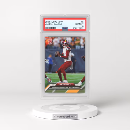 2024 Topps Now #5 Jayden Daniels (PSA 10 GEM MINT)