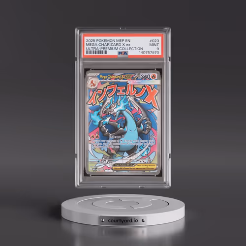 2025 Pokémon Mep EN-Me Black Star Promo #023 Mega Charizard X EX - Holo Mega Charizard X EX Ultra-Pr