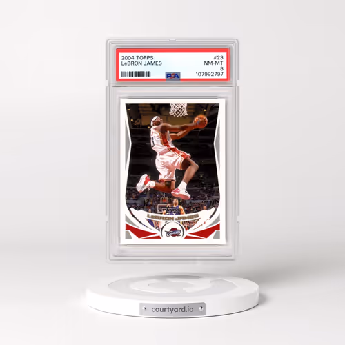 2004 Topps #23 LeBron James (PSA 8 NM-MT)