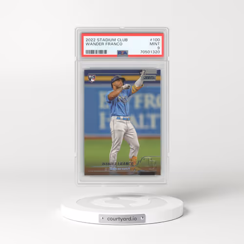 2022 Topps Stadium Club #100 Wander Franco (PSA 9 MINT)