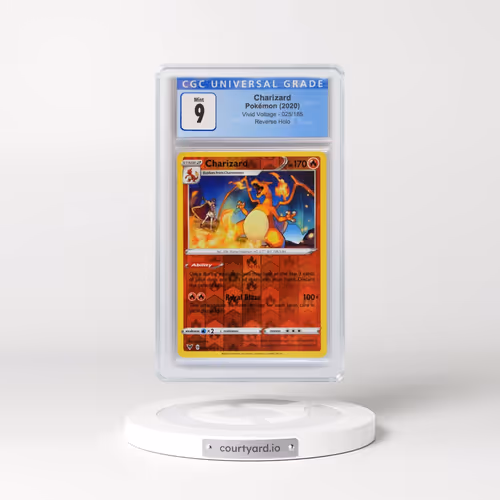 2020 Vivid Voltage #025/185 Charizard - Reverse Holo (CGC 9 MINT)