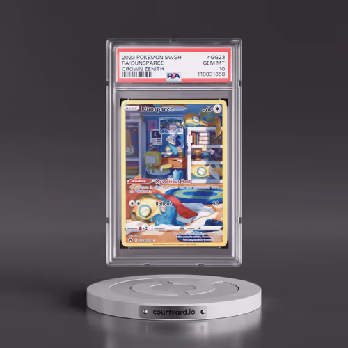 2023 Pokémon Sword and Shield Crown Zenith #GG23 Dunsparce - Full Art (PSA 10 GEM MINT)