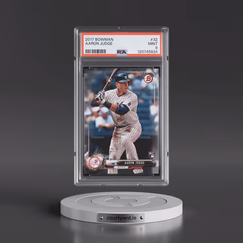 2017 Bowman #32 Aaron Judge (PSA 9 MINT)