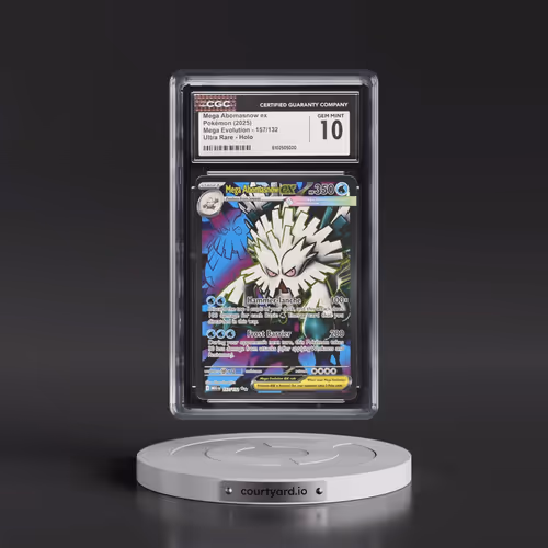 2025 Mega Evolution - MEG EN #157/132 Mega Abomasnow ex - Ultra Rare Holo (CGC 10 GEM MINT)