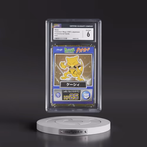 1997 Promotional Cards (1997 Type.HP.Hand Symbol) Abra - Foil (CGC 6 EX-NM)