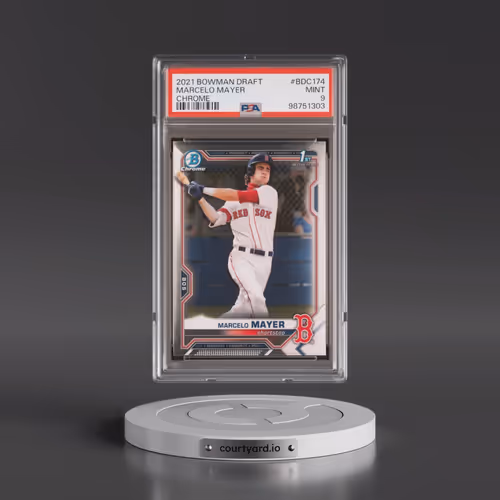 2021 Bowman Draft #BDC174 Marcelo Mayer - Chrome (PSA 9 MINT)