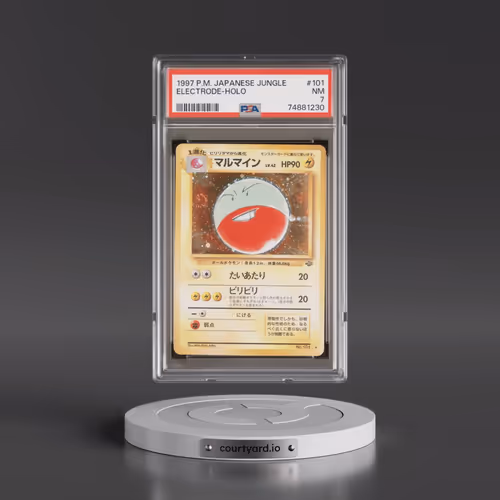 1997 Pokémon Jungle #101 Electrode - Holo (PSA 7 NM)