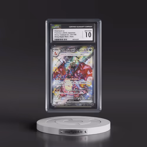 2023 Shiny Treasure ex #331/190 Charizard ex - Shiny Super Rare Holo (CGC 10 GEM MINT)