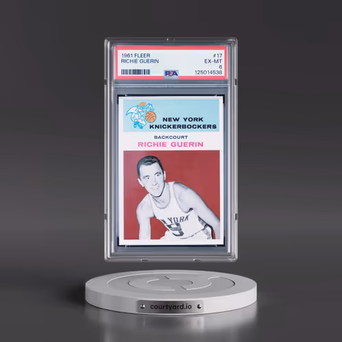 1961 Fleer #17 Richie Guerin (PSA 6 EX-MT)