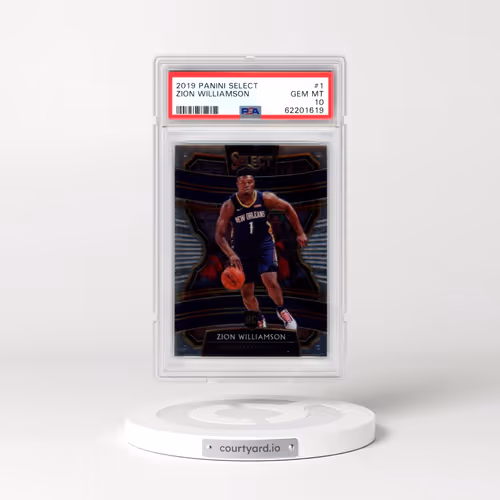 2019 Panini Select #1 Zion Williamson (PSA 10 GEM MINT)