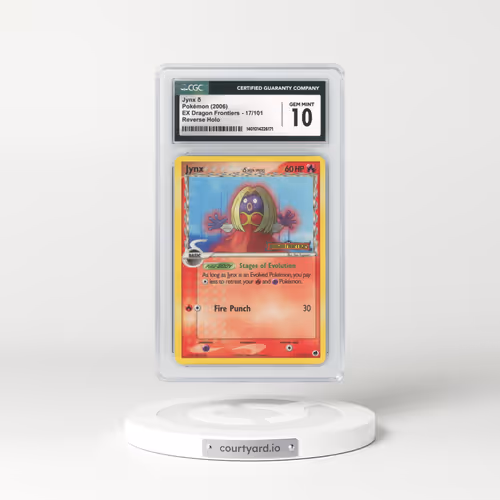 2006 EX Dragon Frontiers #17 Jynx - Holo (CGC 10 GEM MINT)