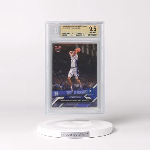 2024 Bowman U Now #1 Cooper Flagg (BGS 9.5 GEM MINT)