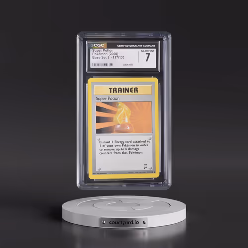 2000 Base Set 2 #117/130 Super Potion (CGC 7 NM)