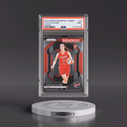 2024 Panini Prizm Monopoly WNBA Insert #WNBA27 Caitlin Clark (PSA 9 MINT)