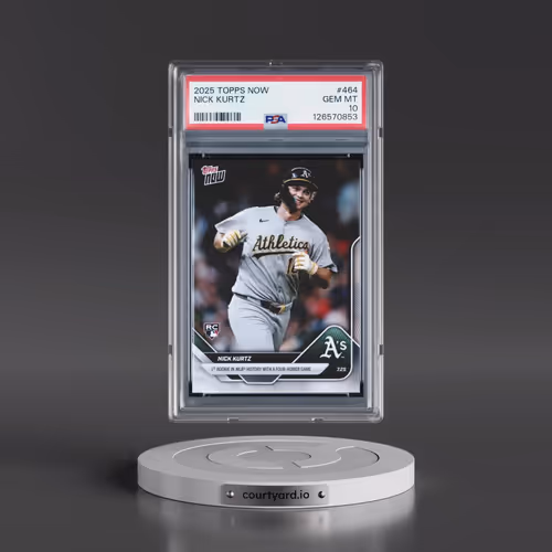 2025 Topps Now #464 Nick Kurtz (PSA 10 GEM MINT)