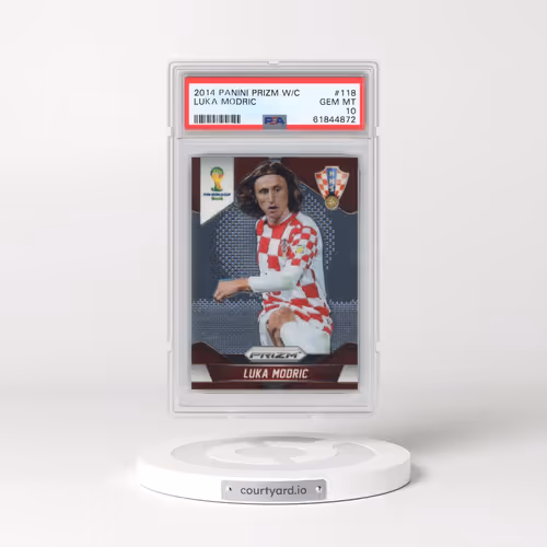 2014 Panini Prizm World Cup #118 Luka Modric (PSA 10 GEM MINT)