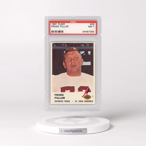 1961 Fleer #29 Frank Fuller (PSA 7 NM)