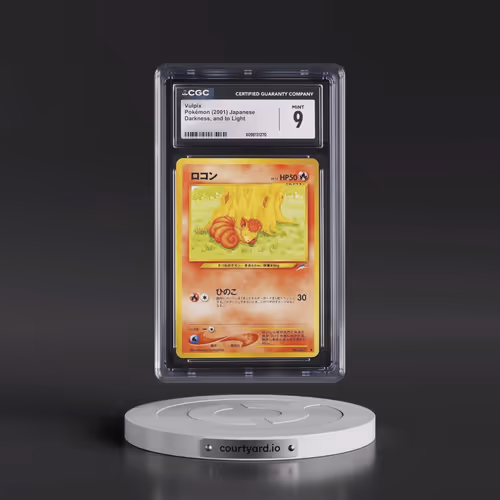 2001 Darkness, and to Light Vulpix (CGC 9 MINT)