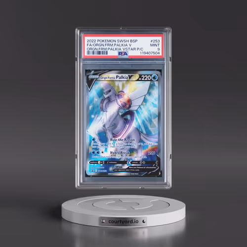 2022 Pokémon Swsh Black Star Promo #253 Origin Forme Palkia V - Holo Full Art Origin Forme Palkia Vs