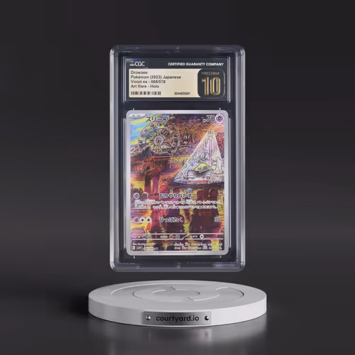 2023 Violet ex #086/078 Drowzee - Art Rare Holo (CGC 10 PRISTINE)