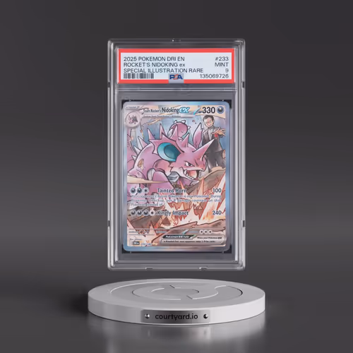 2025 Pokémon Dri EN-Destined Rivals #233 Team Rocket's Nidoking EX - Holo Special Illustration Rare