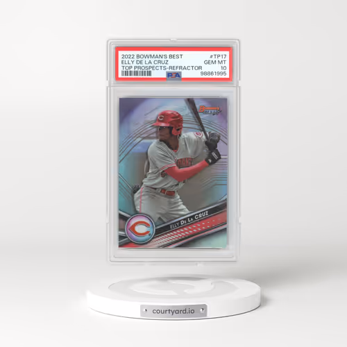 2022 Bowman's Best Top Prospects #TP17 Elly de La Cruz - Refractor (PSA 10 GEM MINT)