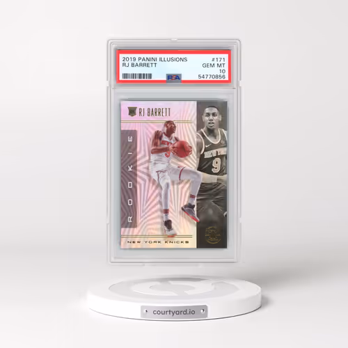 2019 Panini Illusions #171 RJ Barrett (PSA 10 GEM MINT)