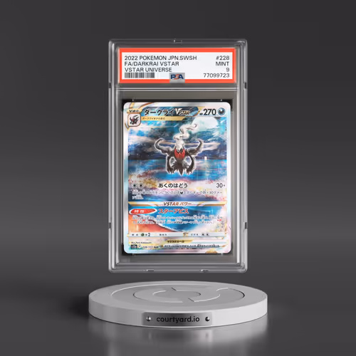 2022 Pokémon Sword & Shield Vstar Universe #228 Darkrai Vstar - Full Art (PSA 9 MINT)