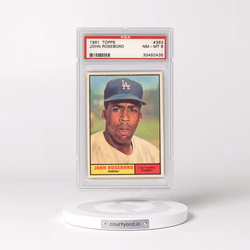 1961 Topps #363 John Roseboro (PSA 8 NM-MT)