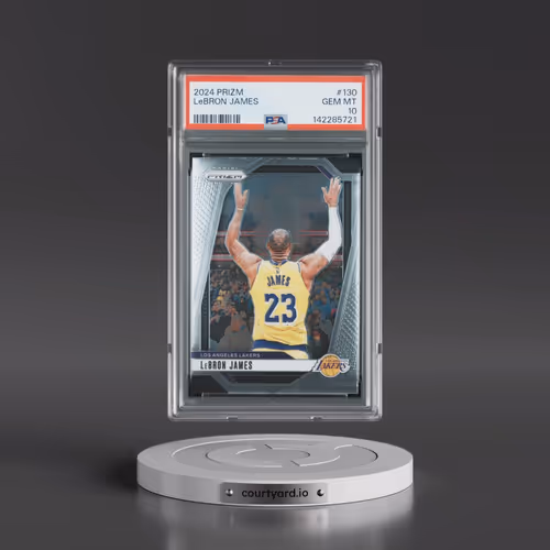 2024 Panini Prizm #130 LeBron James (PSA 10 GEM MINT)