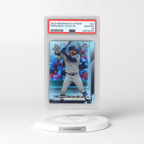2019 Bowman Platinum #23 Fernando Tatis Jr. (PSA 10 GEM MINT)