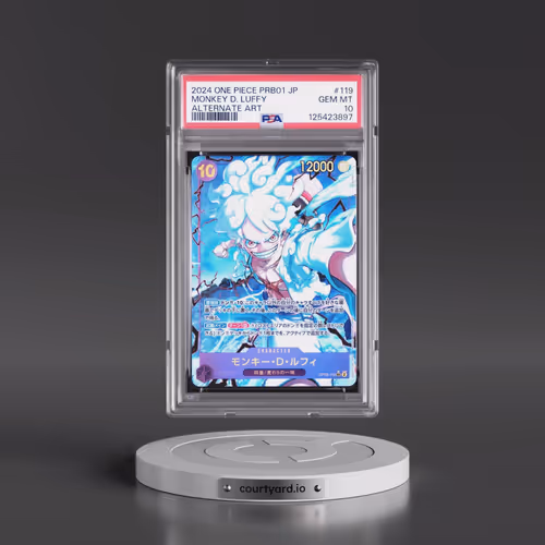 2024 One Piece Japanese PRB01-Premium Booster -One Piece Card the Best #119 Monkey D. Luffy - Altern