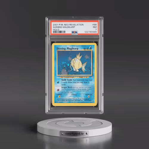 2001 Pokémon Neo Revelation #66 Shining Magikarp - Holo Holo (PSA 7 NM)