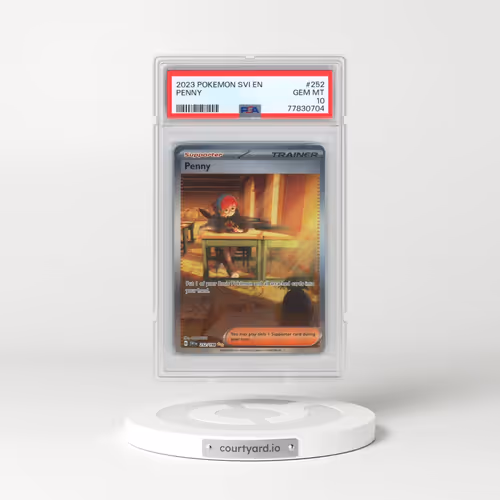 2023 Pokémon Svi EN-Scarlet & Violet #252 Penny - Special Illustration Rare (PSA 10 GEM MINT)
