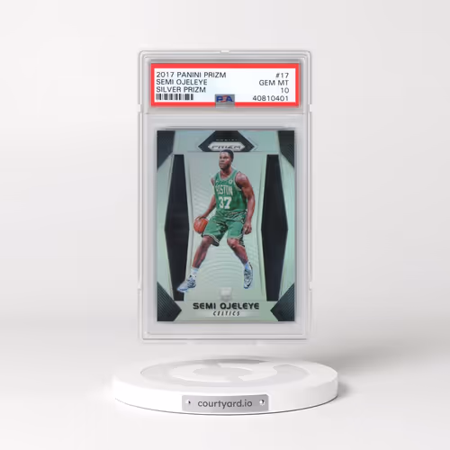 2017 Panini Prizm #17 Semi Ojeleye - Silver Prizm (PSA 10 GEM MINT)