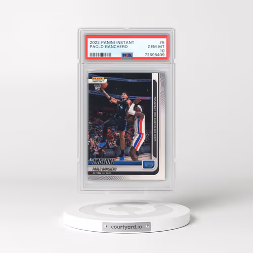 2022 Panini Instant #5 Paolo Banchero (PSA 10 GEM MINT)