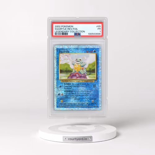 2002 Pokémon Legendary Collection #95 Squirtle - Reverse Foil (PSA 1 PR)